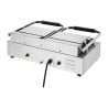 Grill De Contact Double Bistro Rainuré/Rainuré en Inox - Buffalo