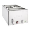 Bain-Marie s slavinom za pražnjenje i GN posudama