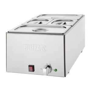 Bain-Marie s posudama - 2 x GN 1/3 i 2 x GN 1/6 - Buffalo