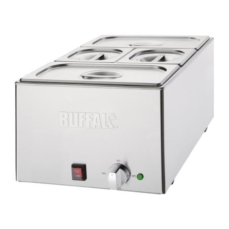 Bain-Marie s posudama - 2 x GN 1/3 i 2 x GN 1/6 - Buffalo
