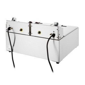Električna dvostruka friteza s timerom - 2 x 5 L - Buffalo