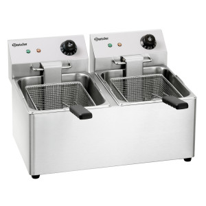Profesionalna električna friteza SNACK IV 2x8 L
