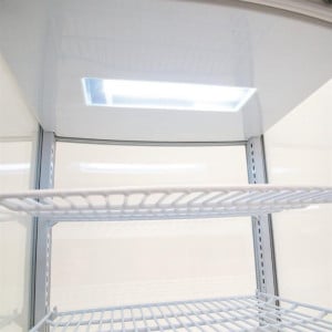 Vitrine Hladnjak Pozitivna Bijela 2 Zakrivljena Vrata 86 L - Polar