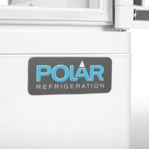 Vitrine Hladnjak Pozitivna Bijela 2 Zakrivljena Vrata 86 L - Polar
