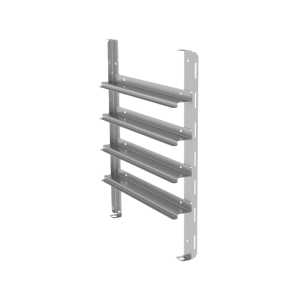Mixed Guides for GN 600 x 400 trays - Mychef 10 GN: Space-saving and versatility