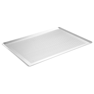 Perforirani aluminijski pladanj za peciva - 600 mm x 400 mm | Mychef
