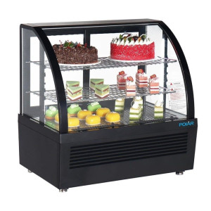 Vitrine Hladnjak Crna - 100 L - Polar