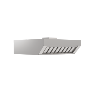 Front Condensation Hood GN 2/3 Compact Mychef: Efficient vapor extraction for professional kitchen.