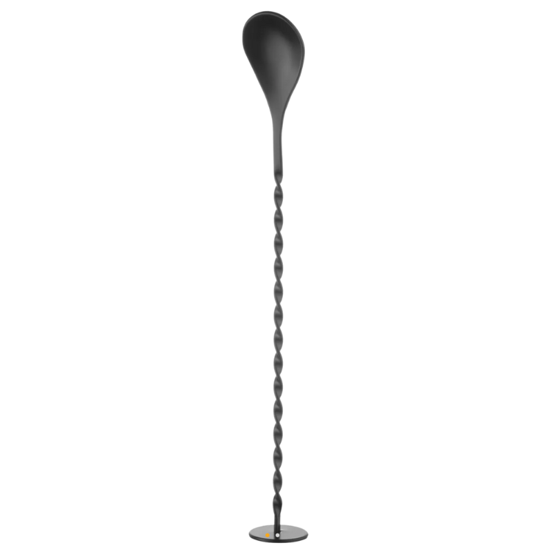 Žlica za koktele s tučkom u crnoj boji - 280 mm Žlica za koktele s tučkom u crnoj boji - 280 mm