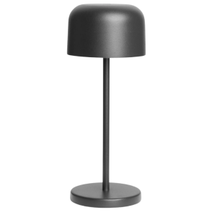Stolna lampa s okruglim sjenilom Lucca crna - 200 mm