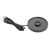 Stolna lampa s okruglim sjenilom Lucca crna - 200 mm