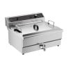 Profesionalna friteza s ispusnim ventilom - 25 L - CombiSteel