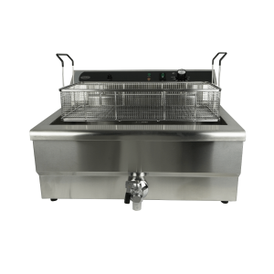Profesionalna friteza s ispusnim ventilom - 25 L - CombiSteel