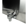 Profesionalna friteza s ispusnim ventilom - 25 L - CombiSteel
