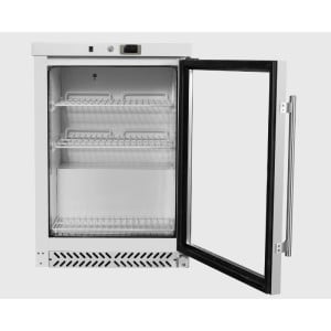 Mini hladnjak s prozirnim vratima 170 L 0/+8 °C - Dynasteel