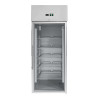 Positive Glass Door Refrigerated Cabinet 650 L Ventilated Cooling