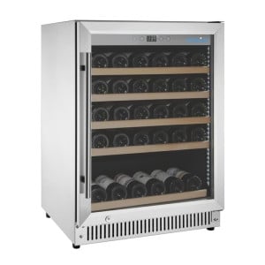 Rashlađivač vina ispod pulta inox - 118 L