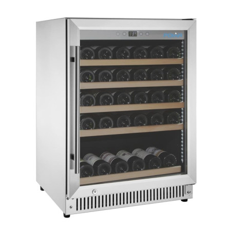Rashlađivač vina ispod pulta inox - 118 L