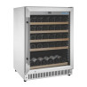 Rashlađivač vina ispod pulta inox - 118 L