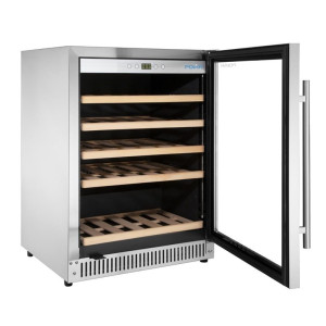 Rashlađivač vina ispod pulta inox - 118 L