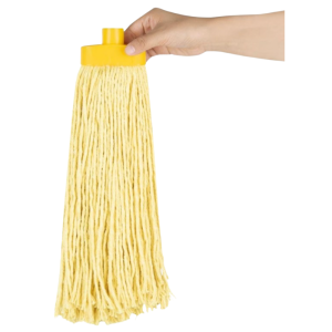 Glava krpe s resama Kentucky žuta - 0,45 kg
