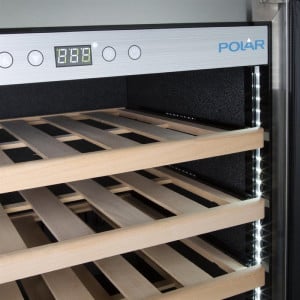 Cave à Vin Une Zone Série G Inox 465L - Polar