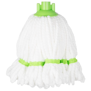 Mop Glava od Mikrovlakana s Zelenom Trakom - 0.15 kg