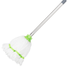 Mop Glava od Mikrovlakana s Zelenom Trakom - 0.15 kg