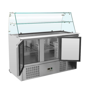 Saladette Hladnjak 3 Vrata - 368 L - Dynasteel