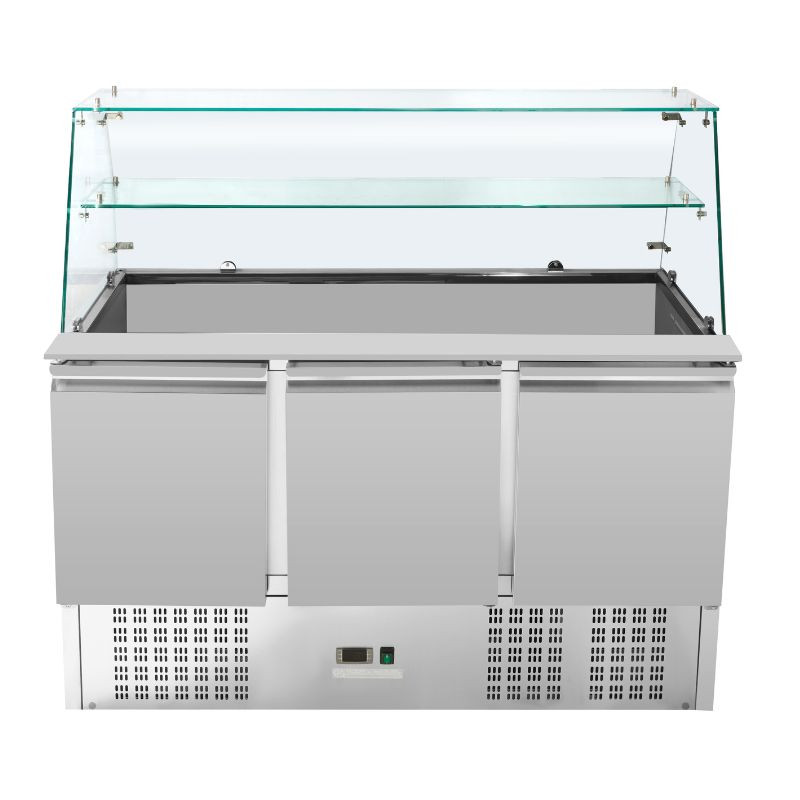 Saladette Hladnjak 3 Vrata - 368 L - Dynasteel