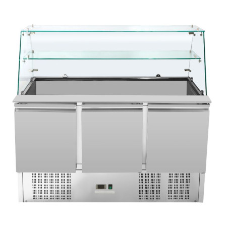 Saladette Hladnjak 3 Vrata - 368 L - Dynasteel