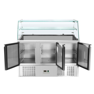 Saladette Hladnjak 3 Vrata - 368 L - Dynasteel