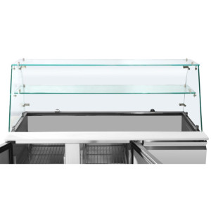 Saladette Hladnjak 3 Vrata - 368 L - Dynasteel