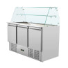 Saladette Hladnjak 3 Vrata - 368 L - Dynasteel