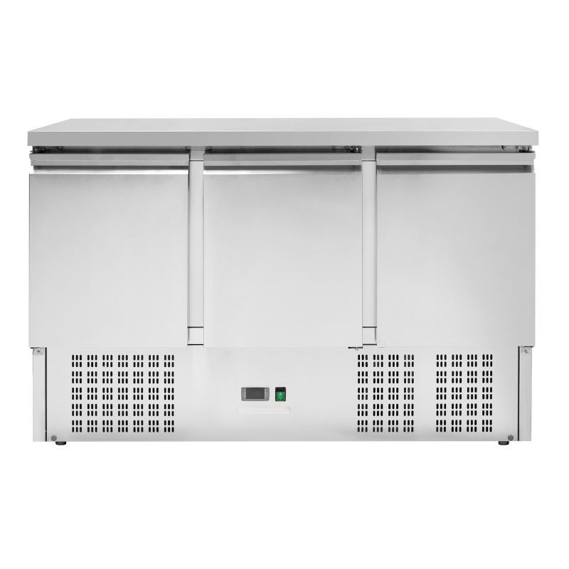 Compact Refrigerated Table GN 1/1 Positive 3 Doors