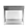 Stol Inox Dynasteel: Dubina 700 mm, Duljina 800 mm