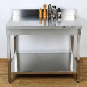 Stol Inox Dynasteel: Dubina 700 mm, Duljina 800 mm