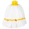 Mop Glava od Mikrovlakana s Žutom Trakom - 0,15 kg