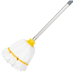 Mop Glava od Mikrovlakana s Žutom Trakom - 0,15 kg