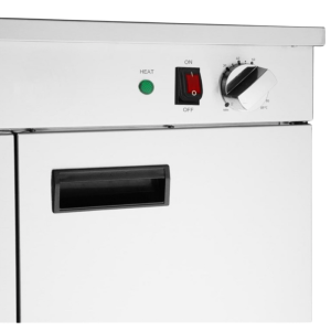 Grijač tanjura s 2 vrata - 120 tanjura