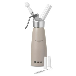 Siphon za šlag Taupe - 0,5 L - HENDI