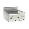 Plancha na plin za postavljanje glatka - Serija 600 - 7600 W