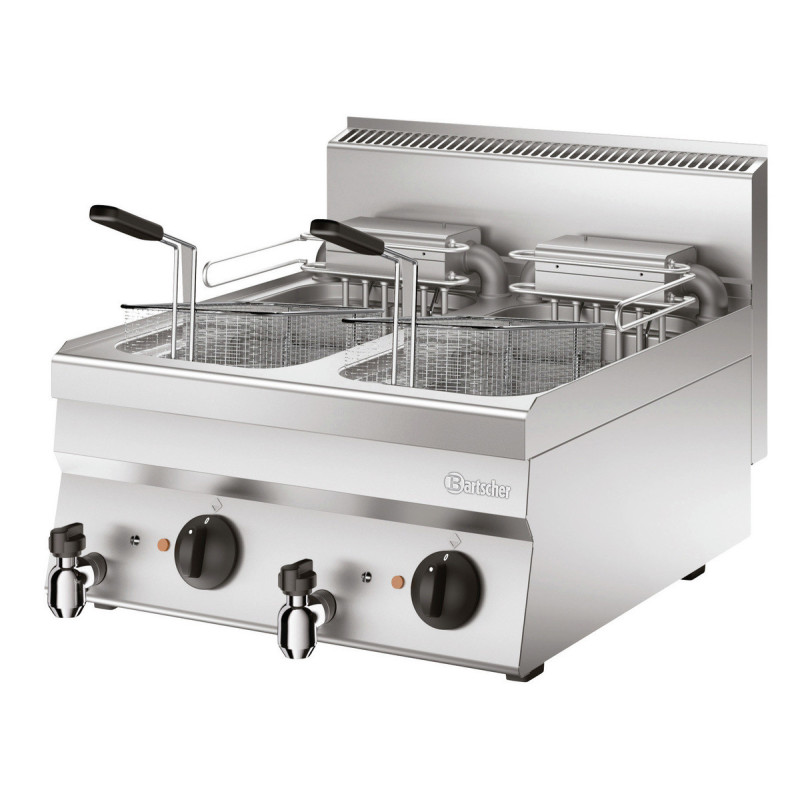 Električna friteza za postavljanje - Serija 650 - 2 x 10 L Električna friteza za postavljanje - Serija 650 - 2 x 10 L