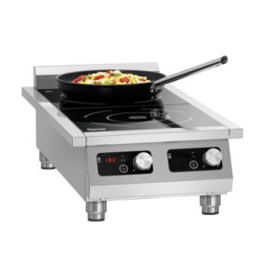 Indukcijska ploča s 2 plamenika - 7000 W
