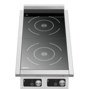 Indukcijska ploča s 2 plamenika - 10000 W