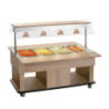 Chariot Buffet Chaud Enfant - 4 x GN 1/1