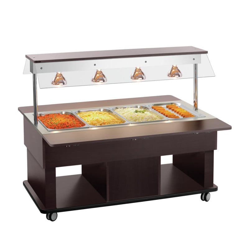 Chariot Buffet Chaud Enfant - 4 x GN 1/1 Chariot Buffet Chaud Enfant - 4 x GN 1/1