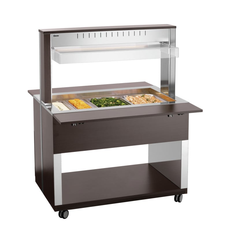 Chariot Buffet Chaud - 3 x GN 1/1 Chariot Buffet Chaud - 3 x GN 1/1