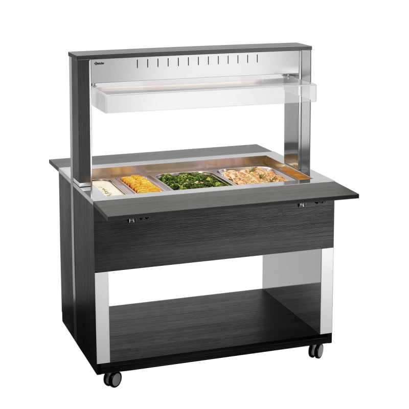 Chariot Buffet Chaud - 3 x GN 1/1 Chariot Buffet Chaud - 3 x GN 1/1