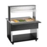 Chariot Buffet Chaud - 3 x GN 1/1